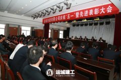 <b>公司召開(kāi)慶?！拔逡弧濒邉谀Ｏ冗M(jìn)表彰大會(huì)</b>